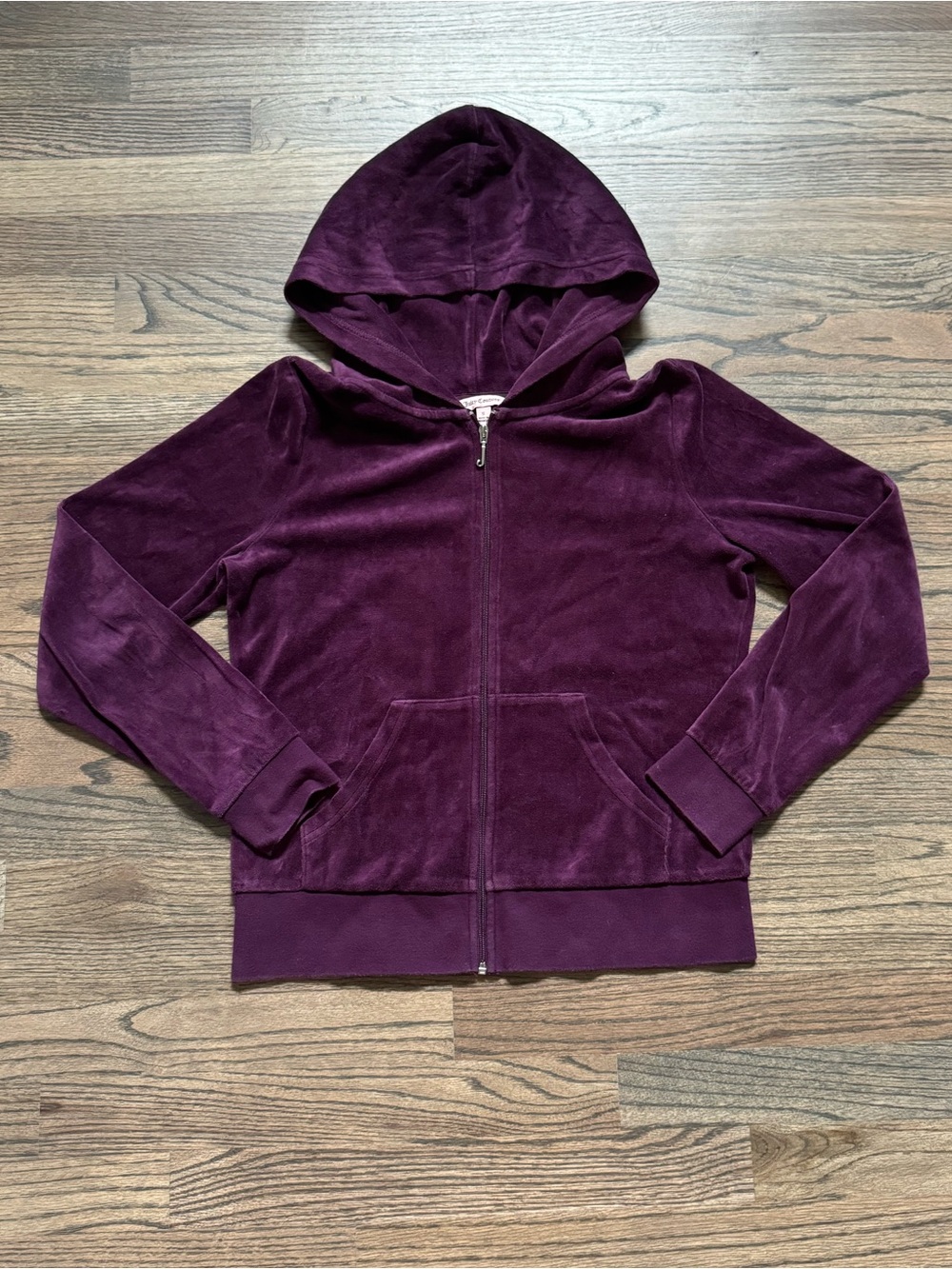 Y2K Juicy Couture Velour Zip Up!